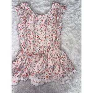 Cheeky Plum Sz. 8 Layered Ruffle Dress. Soft, Exc. Quality. **Nt Desc**